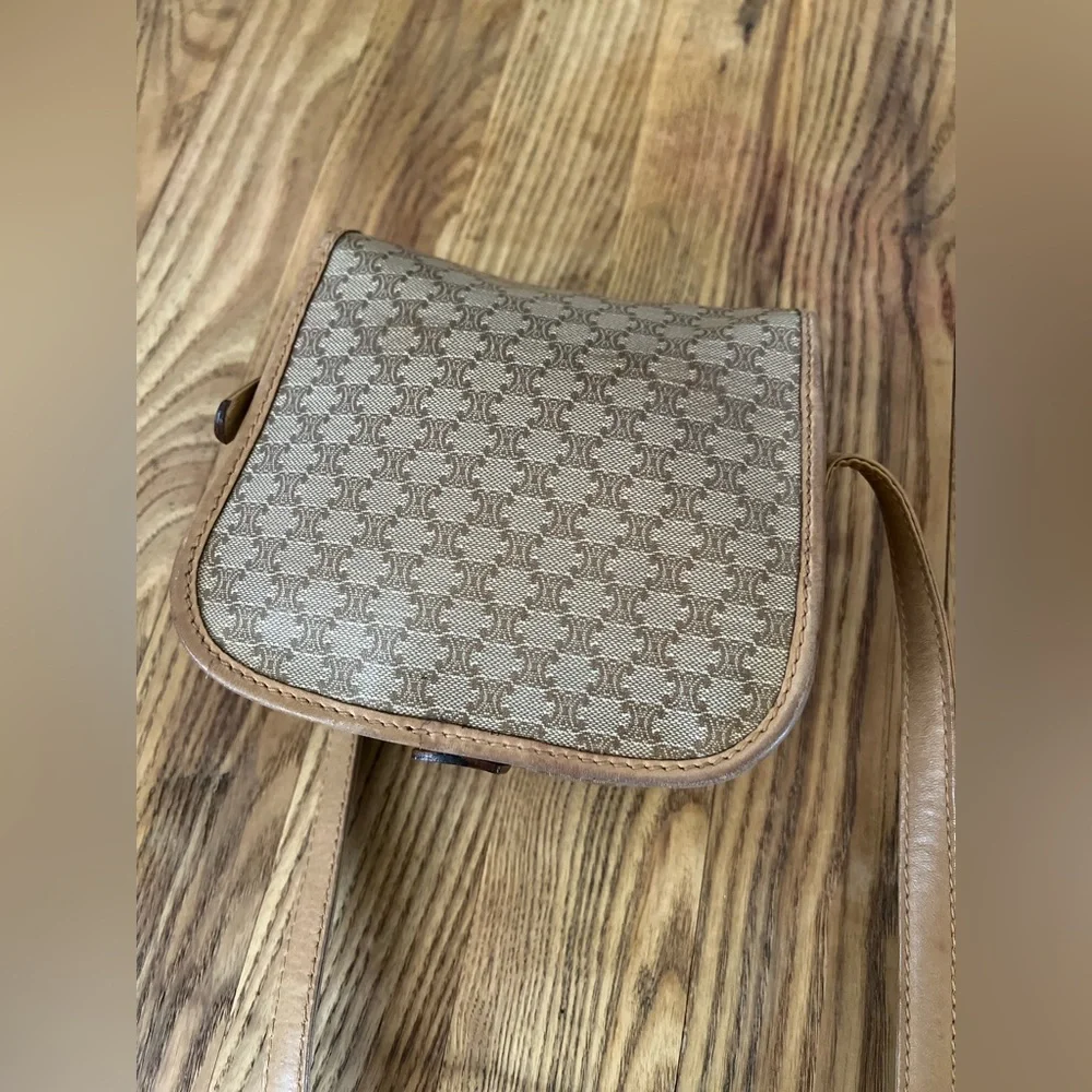 Celine Triomphe Macadam Mini Crossbody Bag - Picture 7 of 15